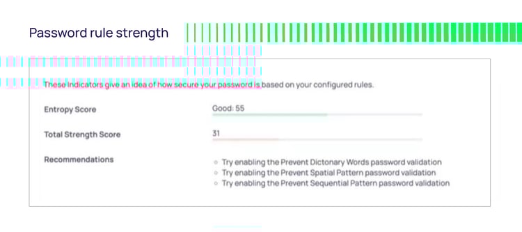 Password Rule Strength
