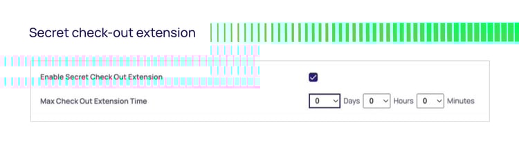 Secret Check Out Extension