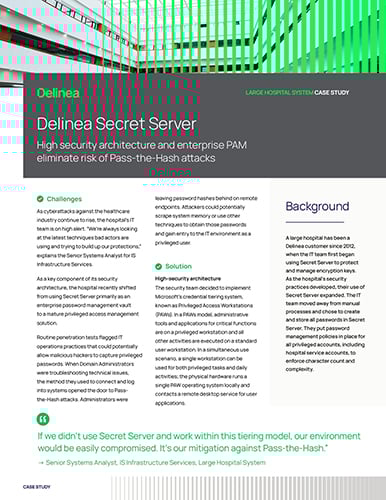 Large Hospital System Case Study