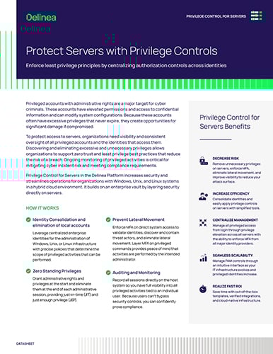 Protect Servers with Privilege Control