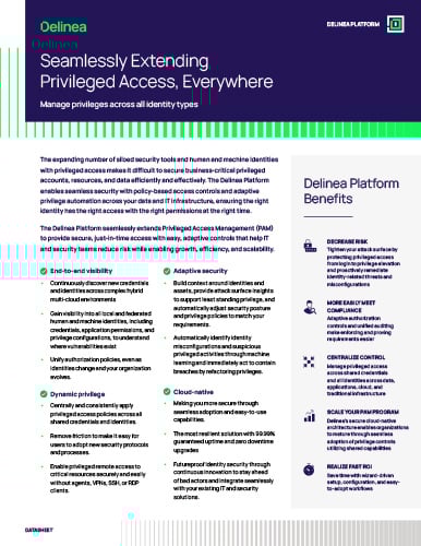 Delinea Platform
