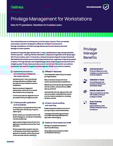 Privilege Manager