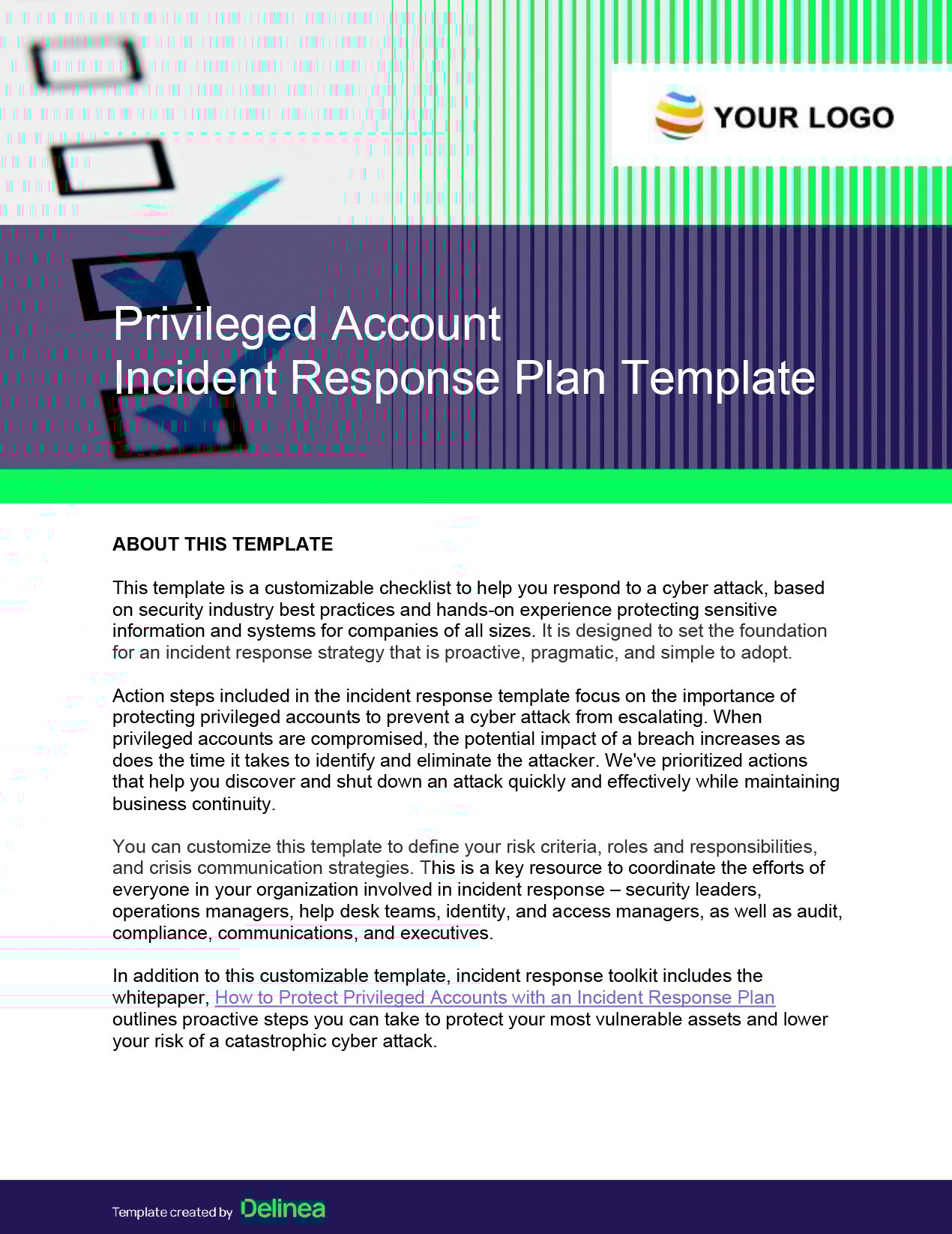 Privileged Account Incident Response Template