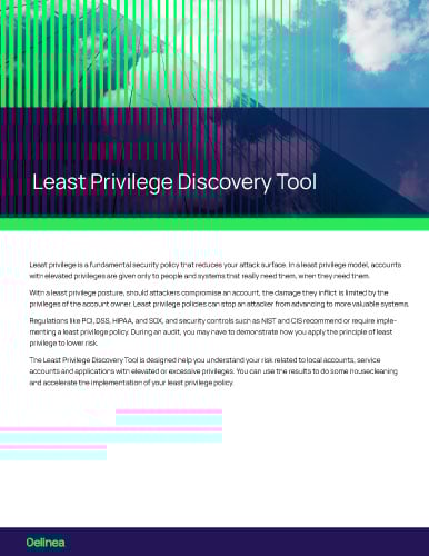 Least Privilege Discovery Tool for Windows